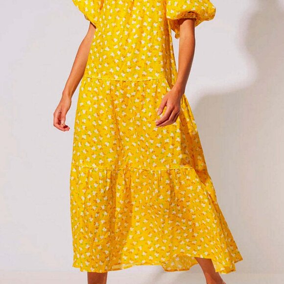 Solid and Striped The Peasant Dress in Ditsy Floral Oversized Women’s Size S - Picture 5 of 5